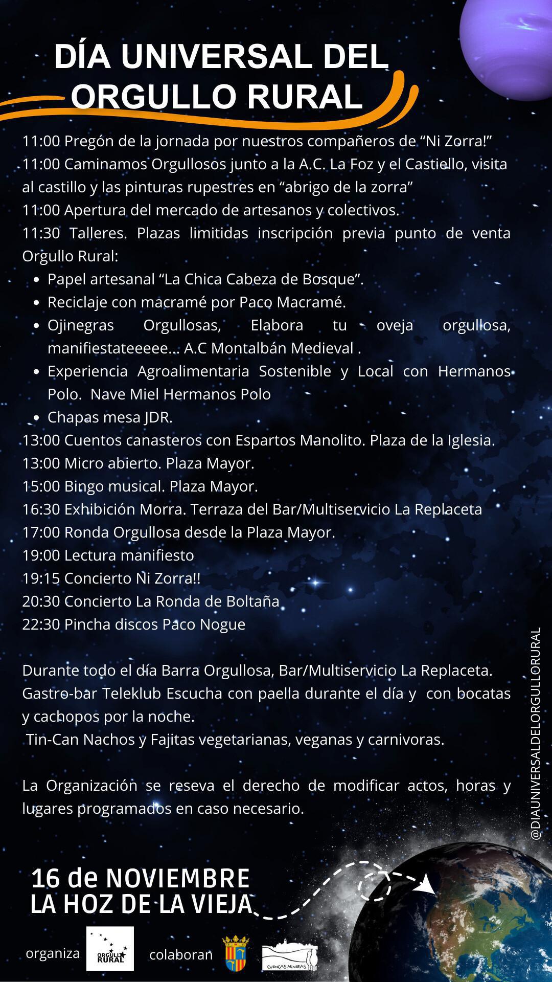 DÍA UNIVERSAL DEL ORGULLO RURAL DÍA UNIVERSAL DEL ORGULLO RURAL