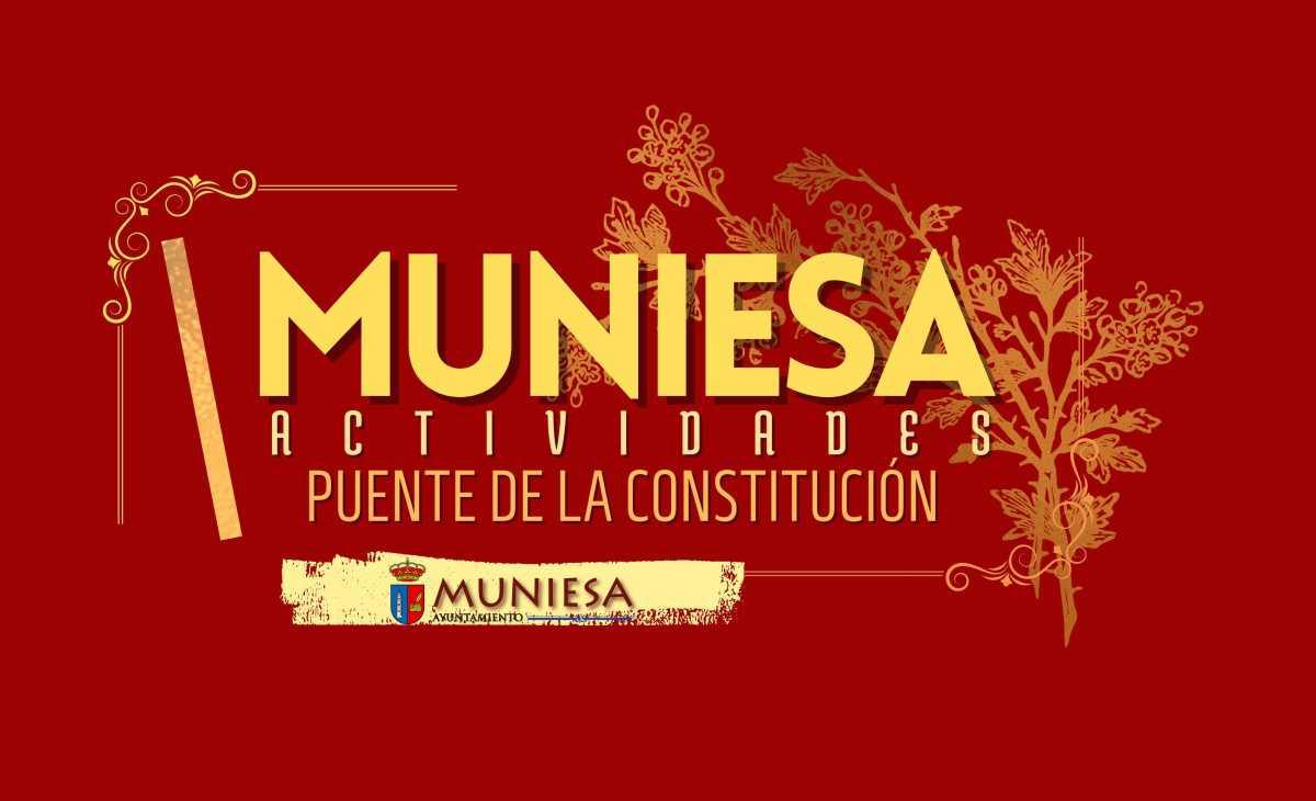 MUNIESA. PROGRAMA ACTOS PUENTE DE LA CONSTITUCIÓN