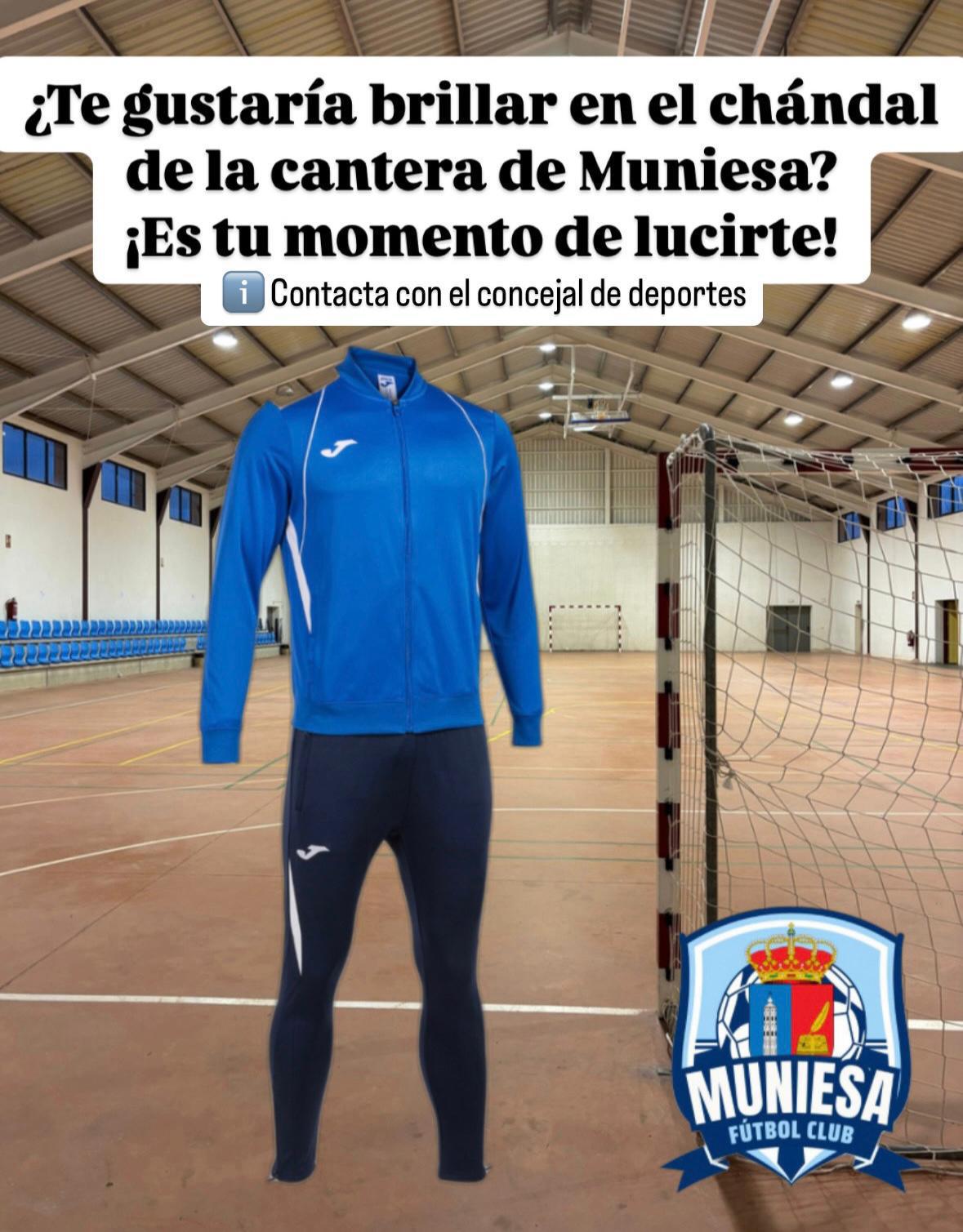 MUNIESA EQUIPACIÓN DEPORTIVA FÚTBOL MUNIESA EQUIPACIÓN DEPORTIVA FÚTBOL