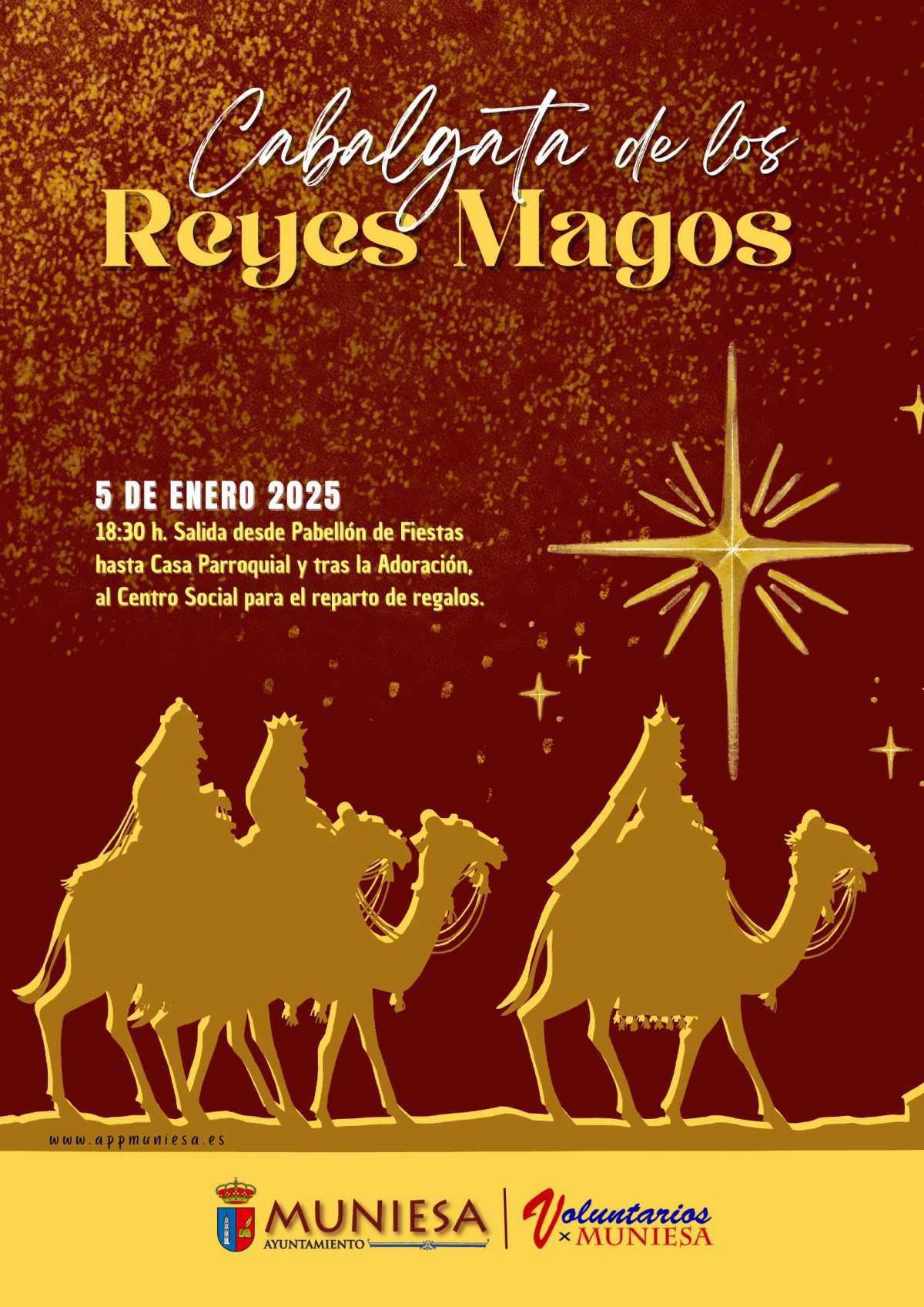 MUNIESA. LLEGAN LOS REYES MAGOS MUNIESA. LLEGAN LOS REYES MAGOS