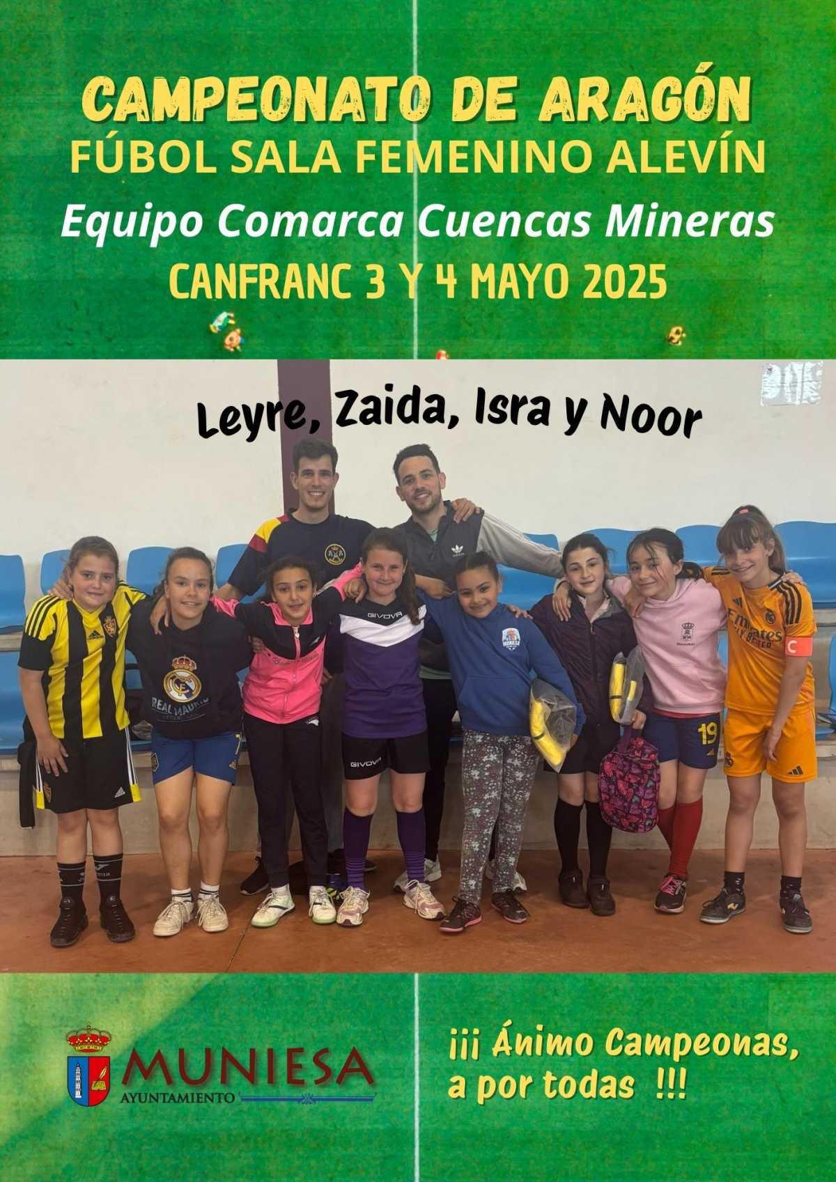 MUNIESA EN LA FINAL DE FÚTBOL SALA