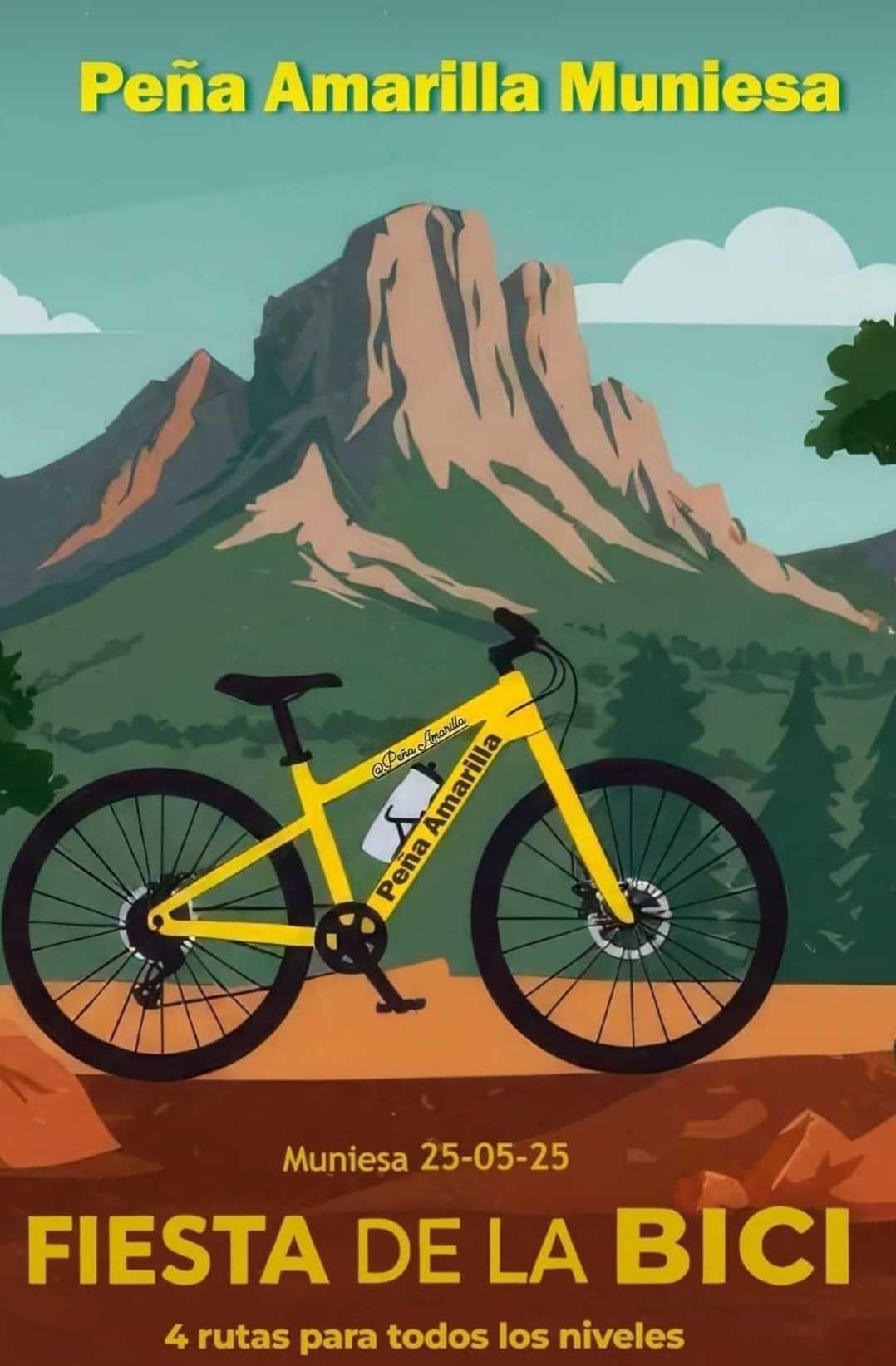 MUNIESA. FIESTA DE LA BICICLETA MUNIESA. FIESTA DE LA BICICLETA