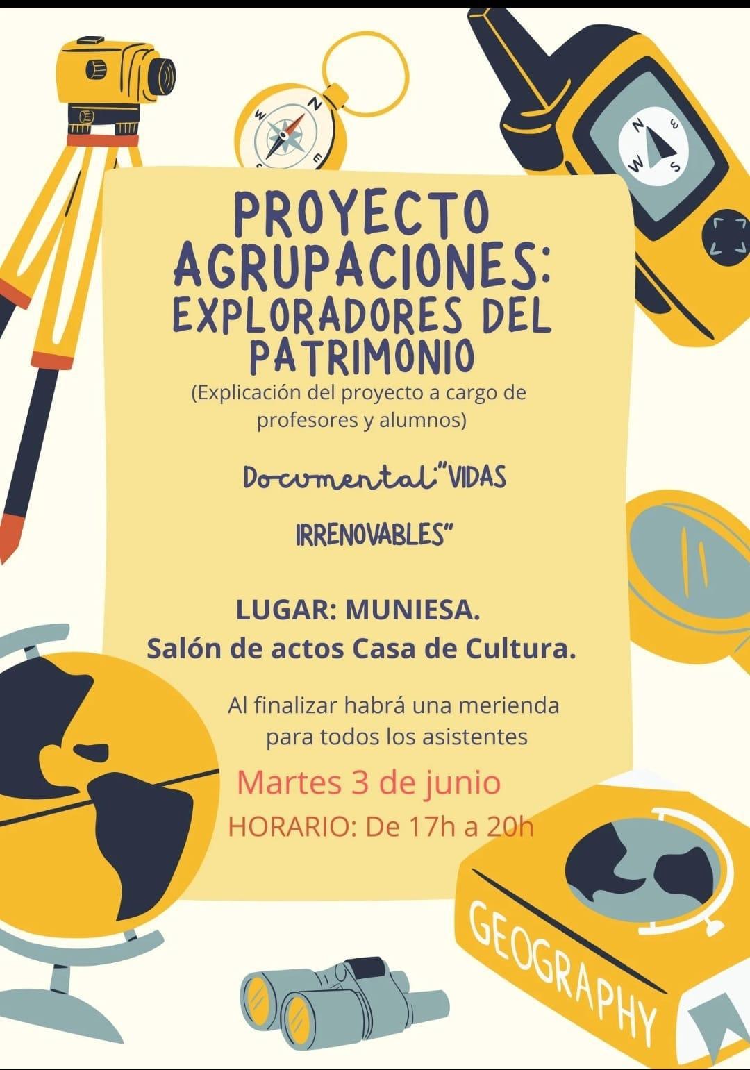 MUNIESA. EXPOSICIÓN ESCUELA DE ADULTOS MUNIESA. EXPOSICIÓN ESCUELA DE ADULTOS