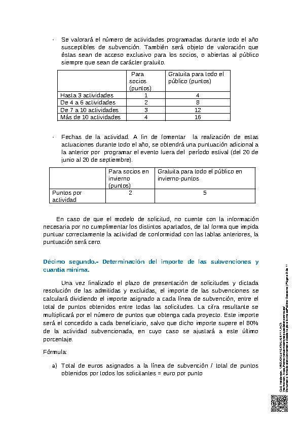 SUBVENCIONES PARA ASOCIACIONES DE LA COMARCA 