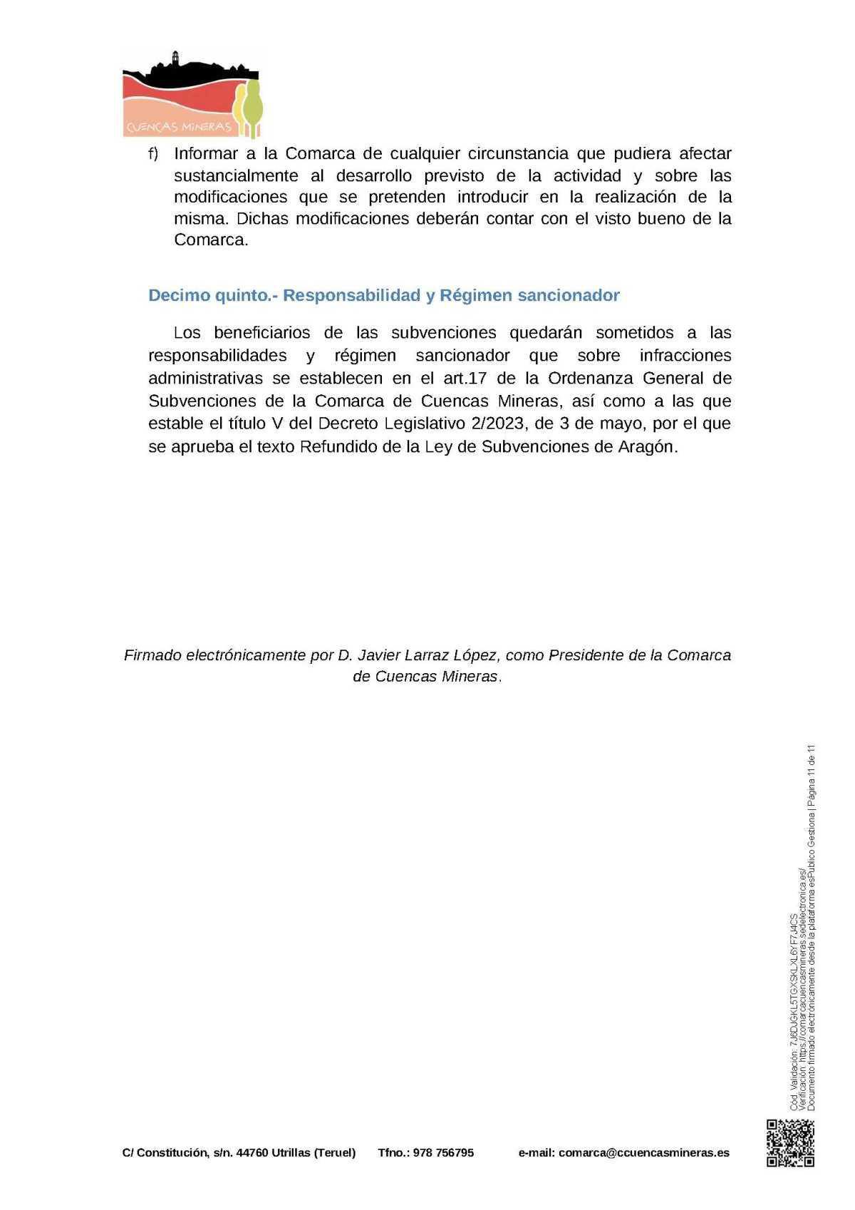 SUBVENCIONES PARA ASOCIACIONES DE LA COMARCA 