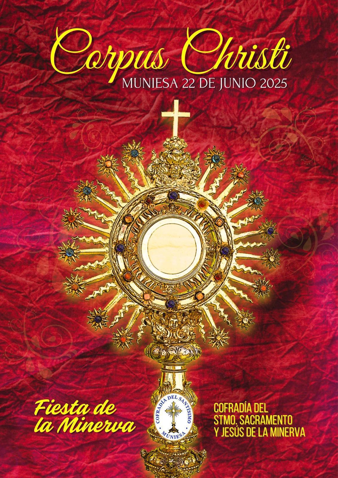 MUNIESA. FIESTA DEL CORPUS CHRISTI Y LA MINERVA MUNIESA. FIESTA DEL CORPUS CHRISTI Y LA MINERVA