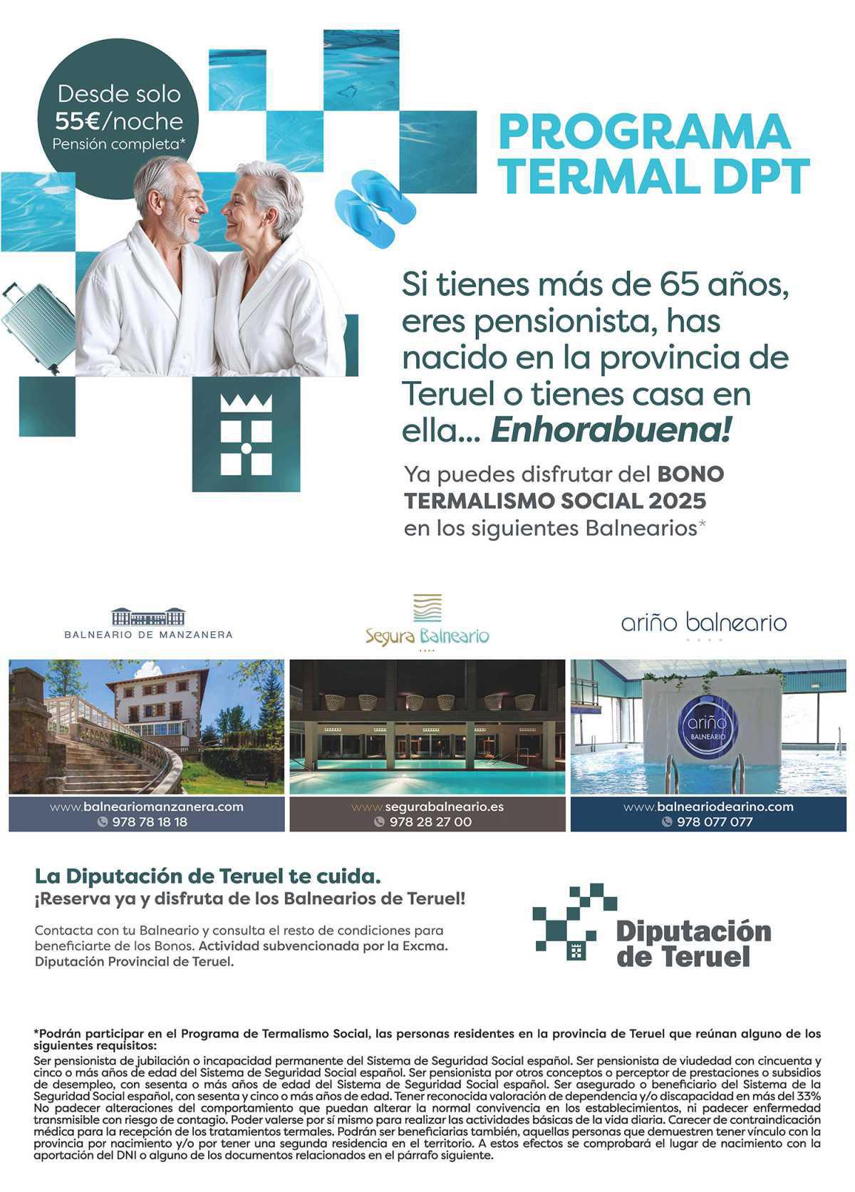 BONOS TERMALISMO SOCIAL DPT