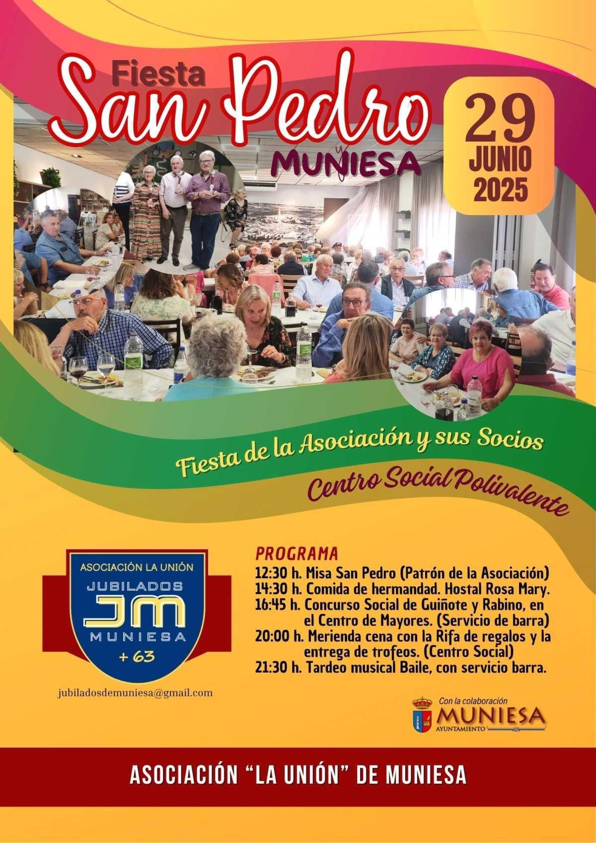 MUNIESA. FIESTA DE LA ASOCIACIÓN DE JUBILADOS MUNIESA. FIESTA DE LA ASOCIACIÓN DE JUBILADOS