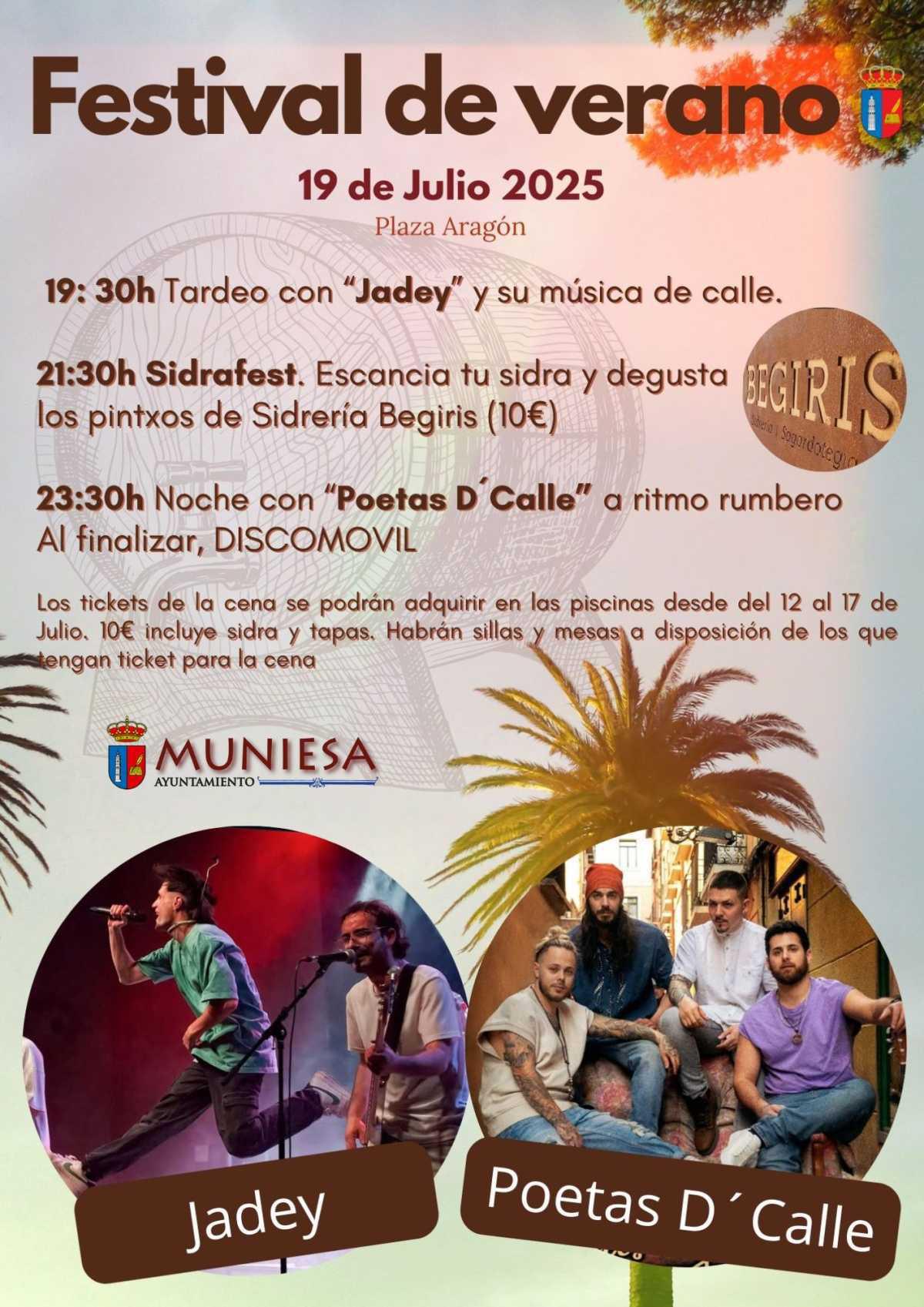 MUNIESA. FESTIVAL DE VERANO MUNIESA. FESTIVAL DE VERANO