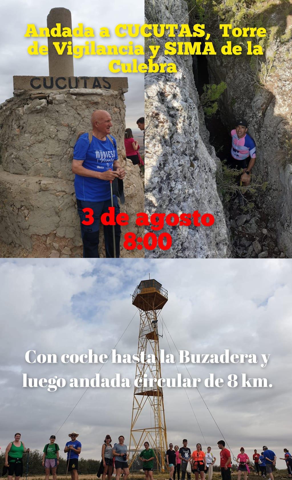 MUNIESA. ANDADA POR LAS CUCUTAS