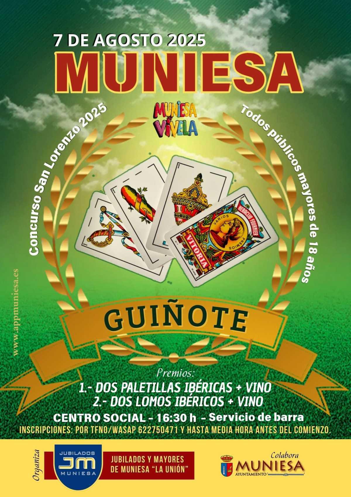 MUNIESA. GUIÑOTE TORNEO SAN LORENZO
