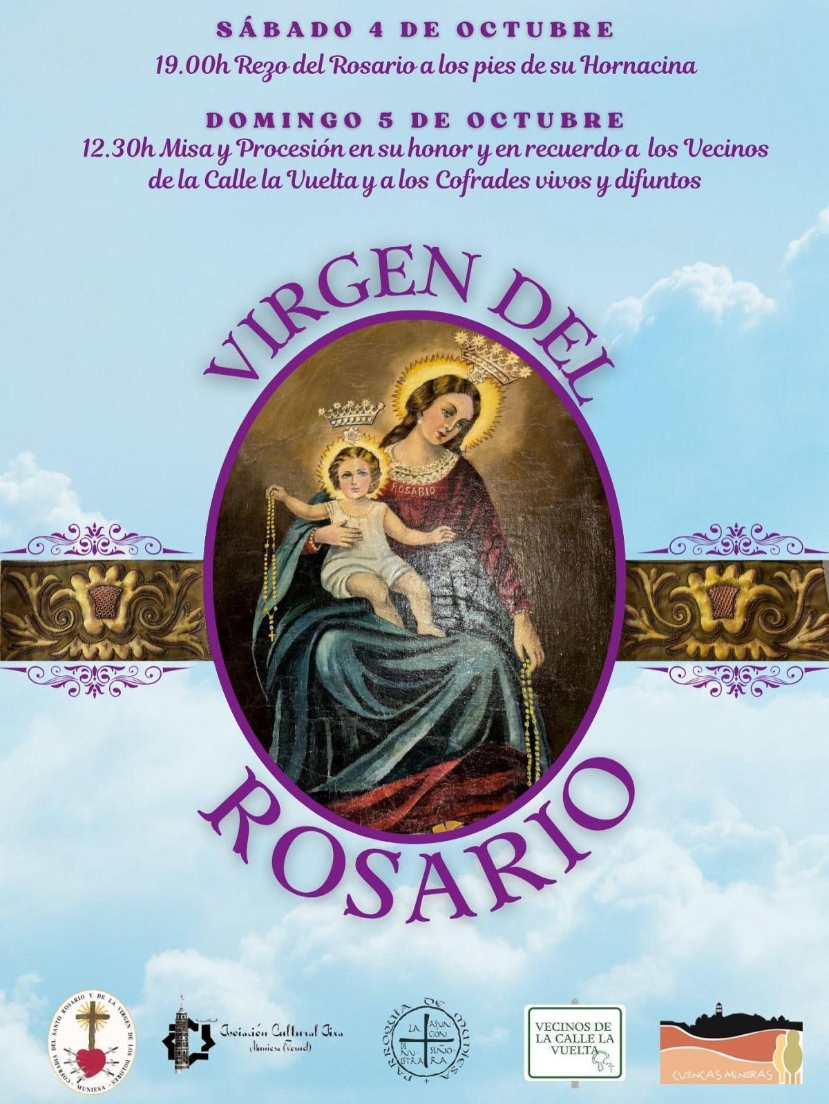 MUNIESA. LA FIESTA VIRGEN DEL ROSARIO MUNIESA. LA FIESTA VIRGEN DEL ROSARIO