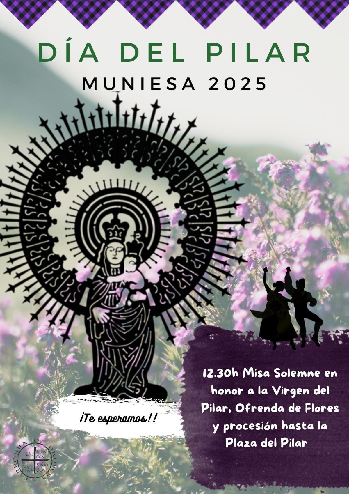 MUNIESA. FIESTA DEL PILAR-2025 MUNIESA. FIESTA DEL PILAR-2025