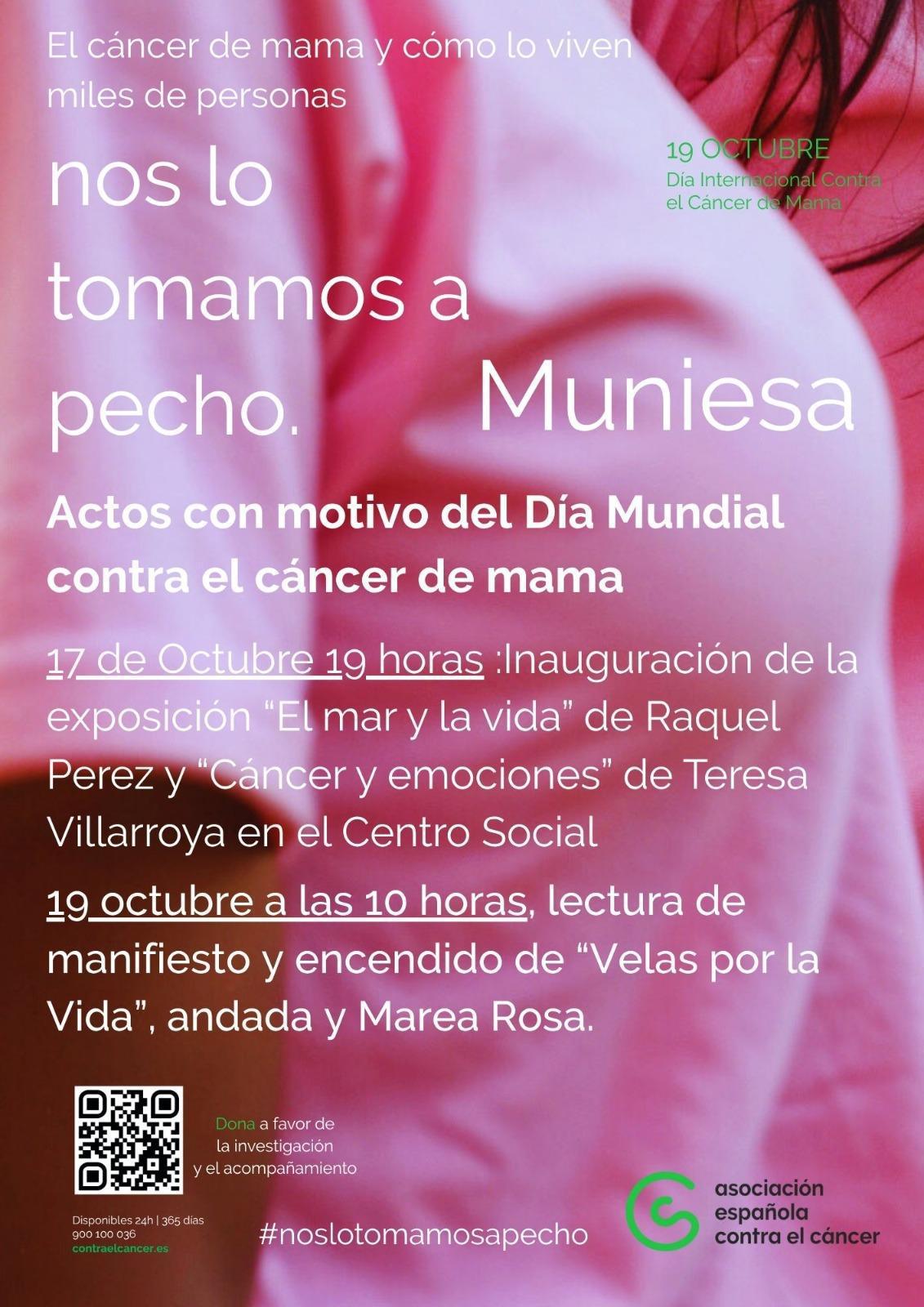 MUNIESA MARCHA CONTRA EL CÁNCER DE MAMA