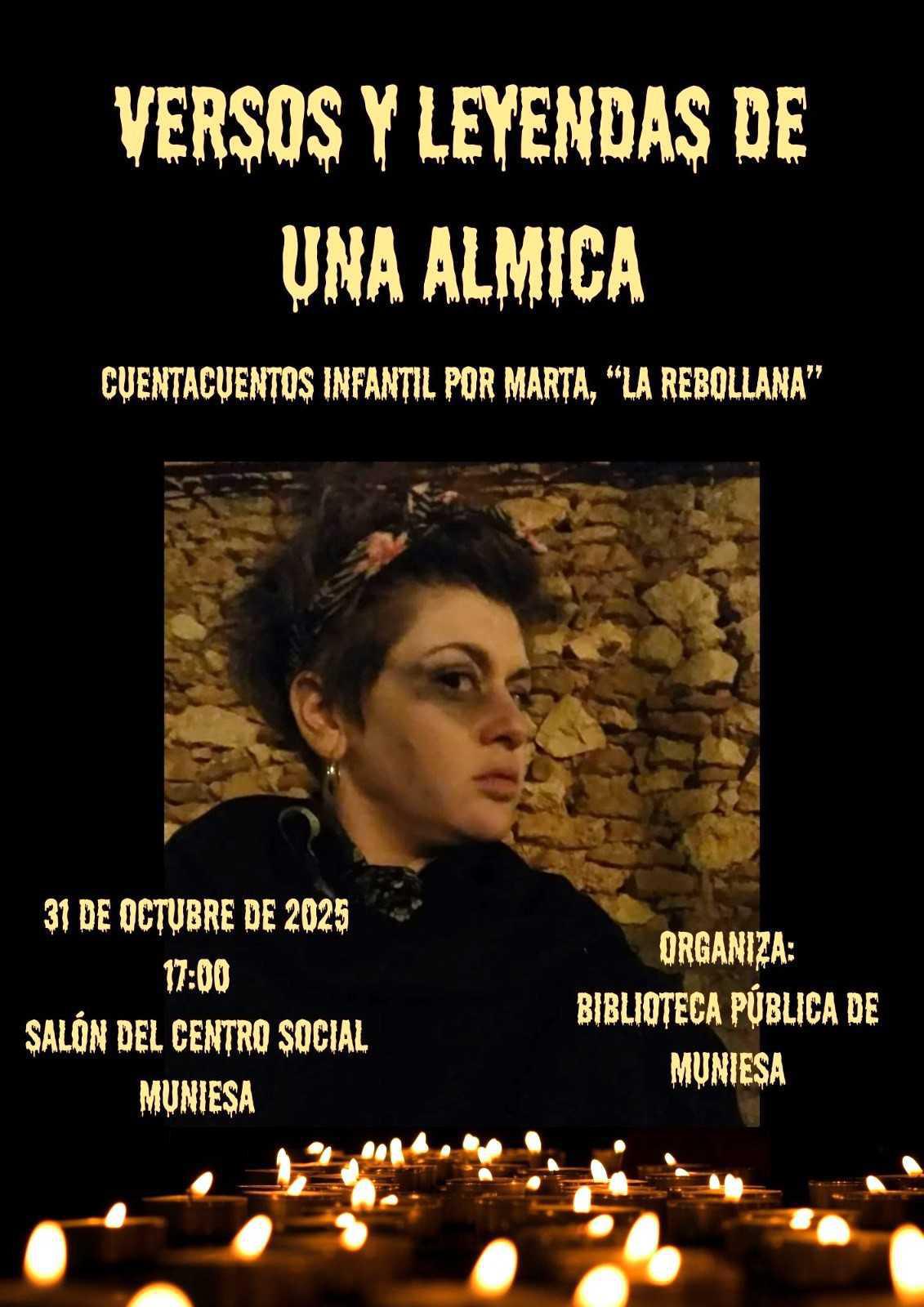 MUNIESA. CUENTACUENTOS, FIESTA DE LAS ALMICAS Y "HALOGÜIN"