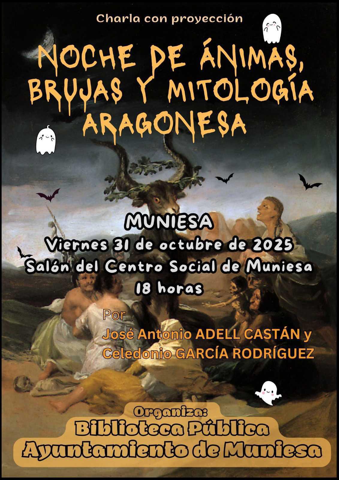 MUNIESA. CUENTACUENTOS, FIESTA DE LAS ALMICAS Y "HALOGÜIN" MUNIESA. CUENTACUENTOS, FIESTA DE LAS ALMICAS Y "HALOGÜIN"