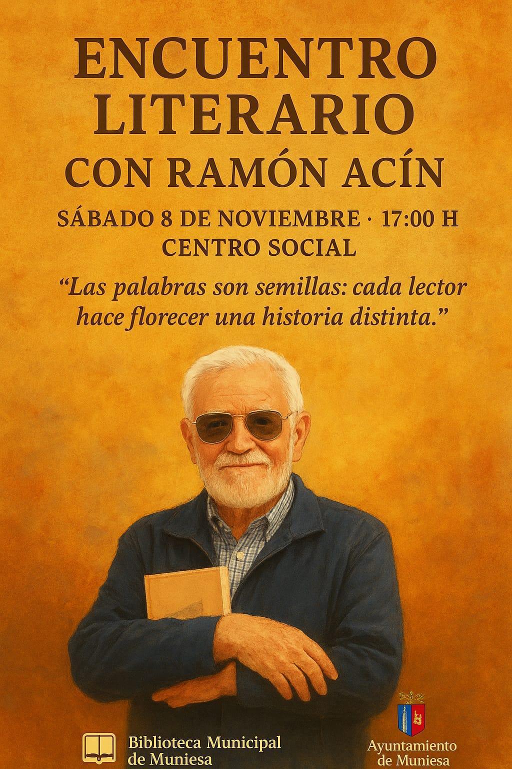 MUNIESA. LECTURAS CON EL ESCRITOR MUNIESA. LECTURAS CON EL ESCRITOR