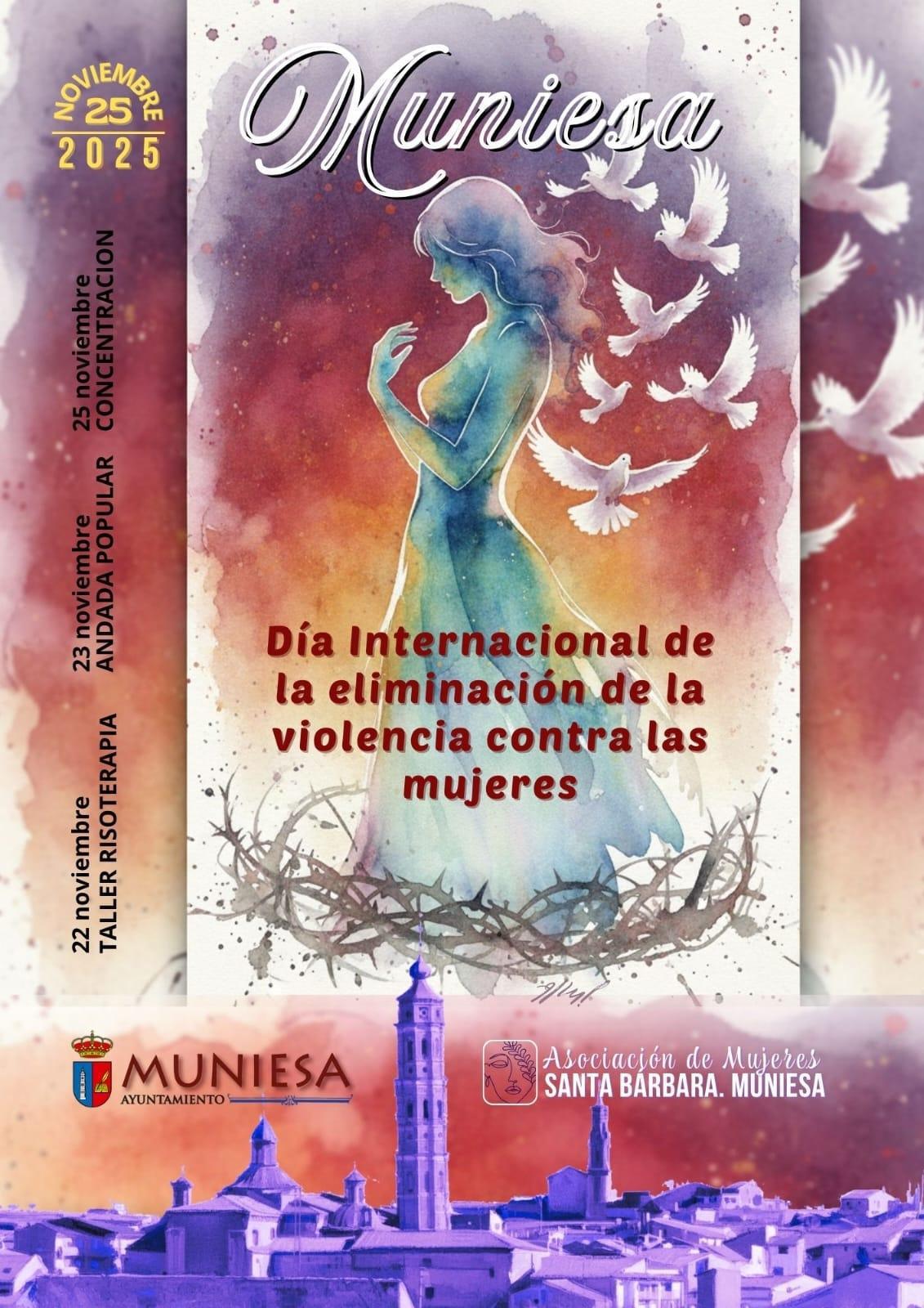 MUNIESA. CONTRA LA VIOLENCIA A LAS MUJERES