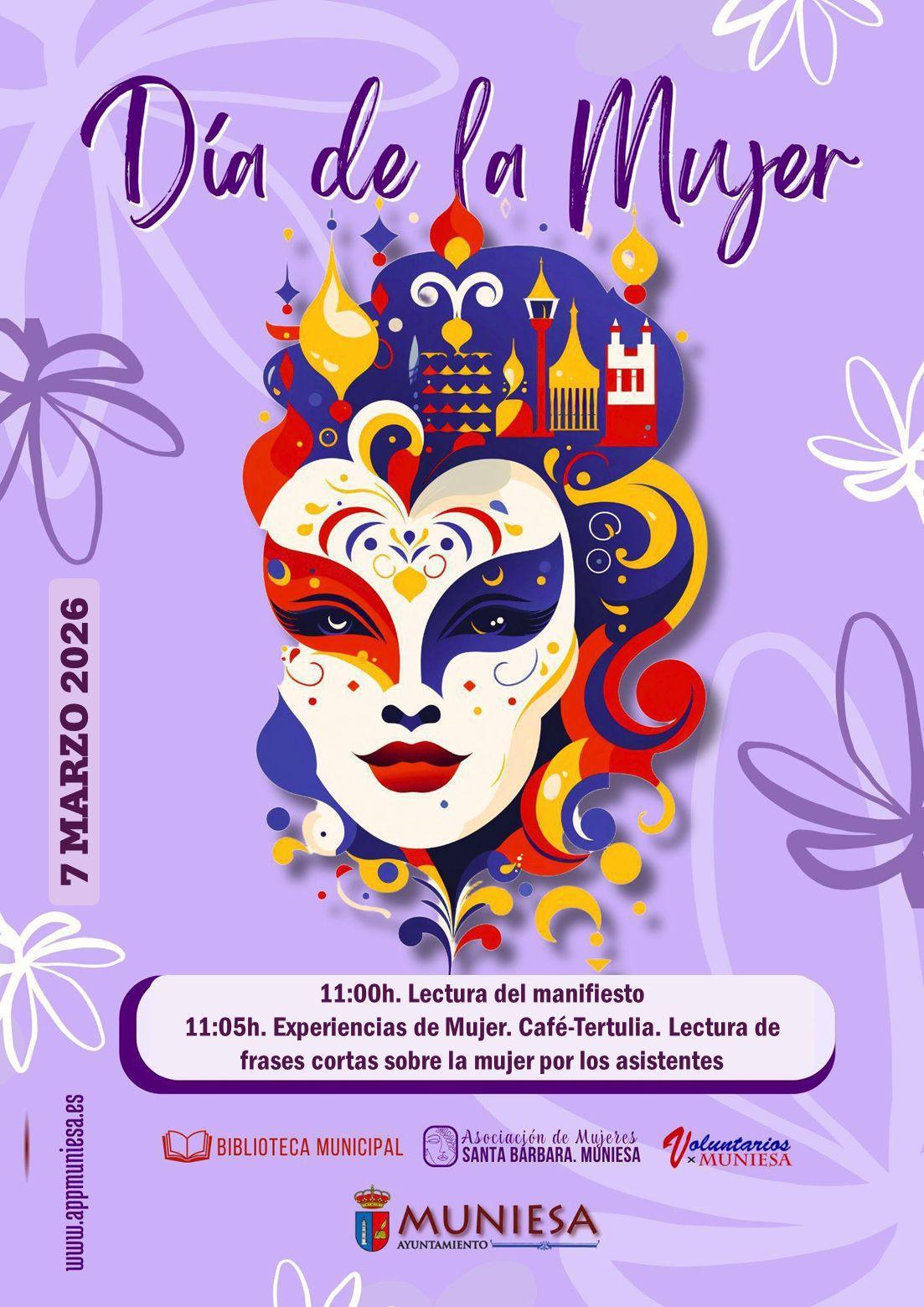 MUNIESA. CELEBRA EL DÍA DE LA MUJER MUNIESA. CELEBRA EL DÍA DE LA MUJER