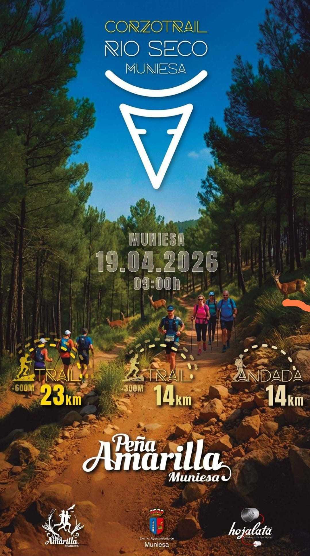 MUNIESA. I CORZO TRAIL EN MUNIESA