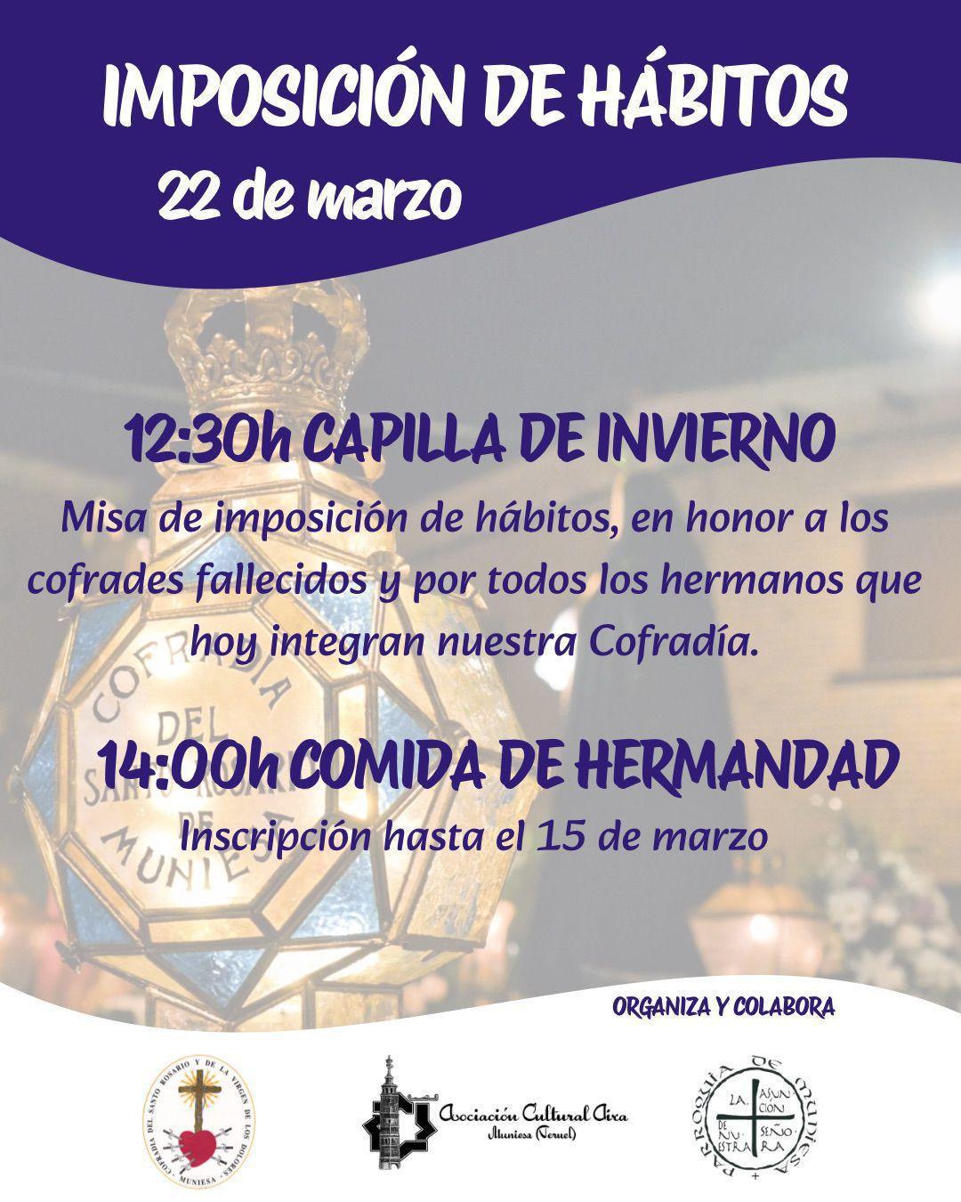 MUNIESA. TAMBOAS Y COFRADES