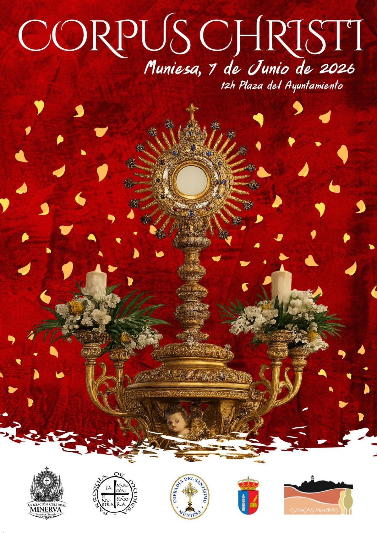 MUNIESA. FIESTA DEL CORPUS CHRISTI Y LA MINERVA
