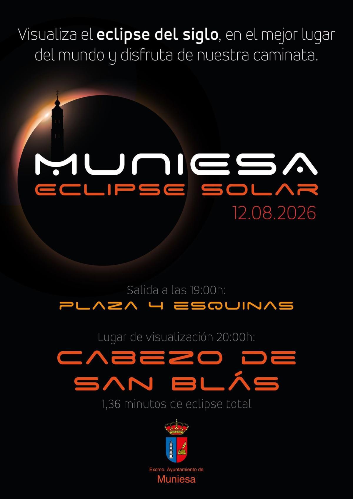 MUNIESA. ECLIPSE SOLAR MUNIESA. ECLIPSE SOLAR