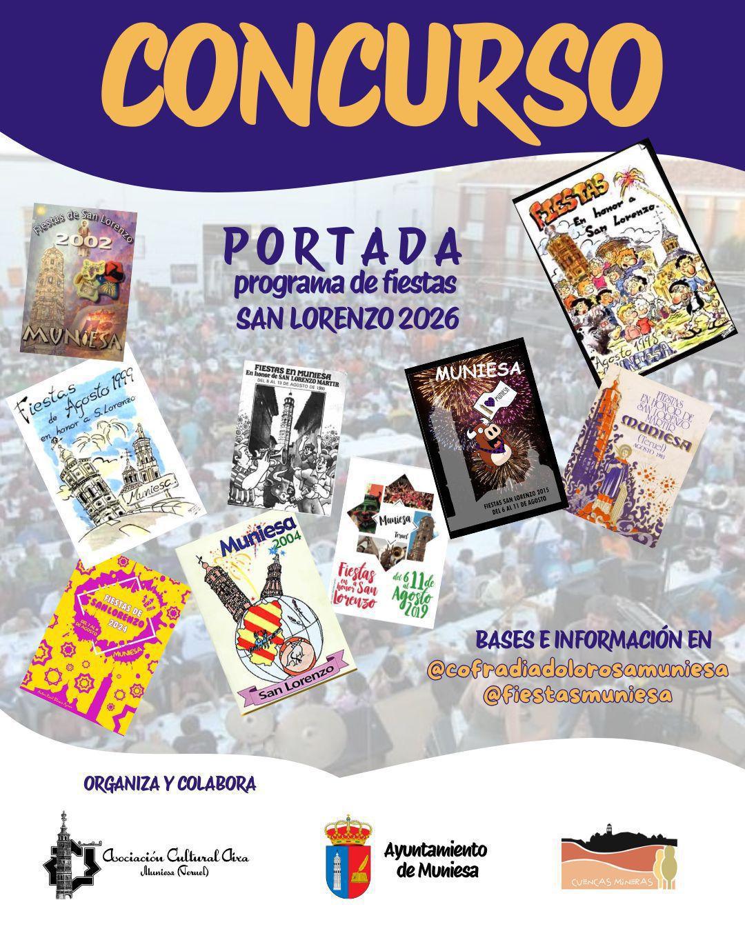 MUNIESA. CONCURSO PROGRAMA FIESTAS MUNIESA. CONCURSO PROGRAMA FIESTAS