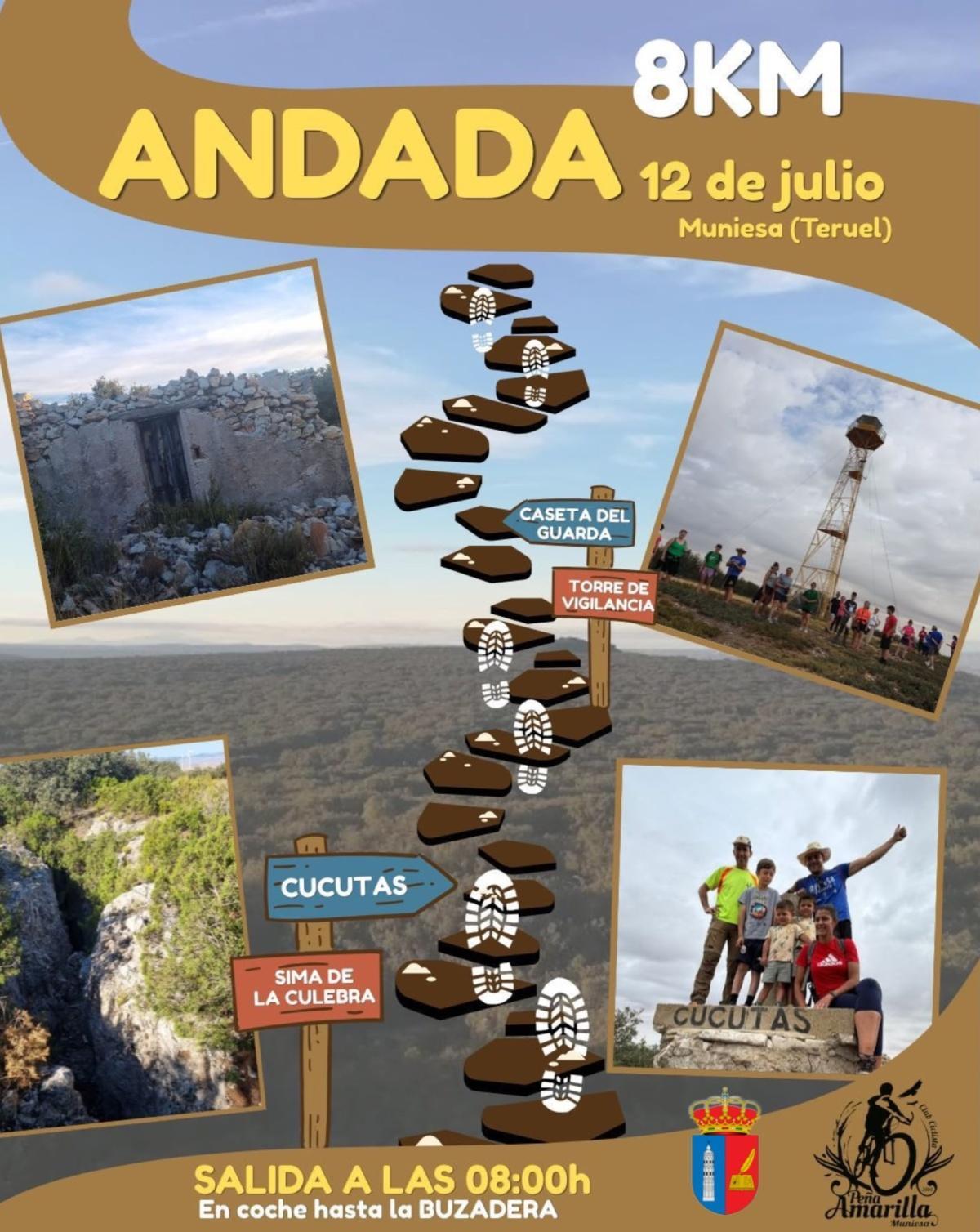 MUNIESA. ANDADA POR LAS CUCUTAS