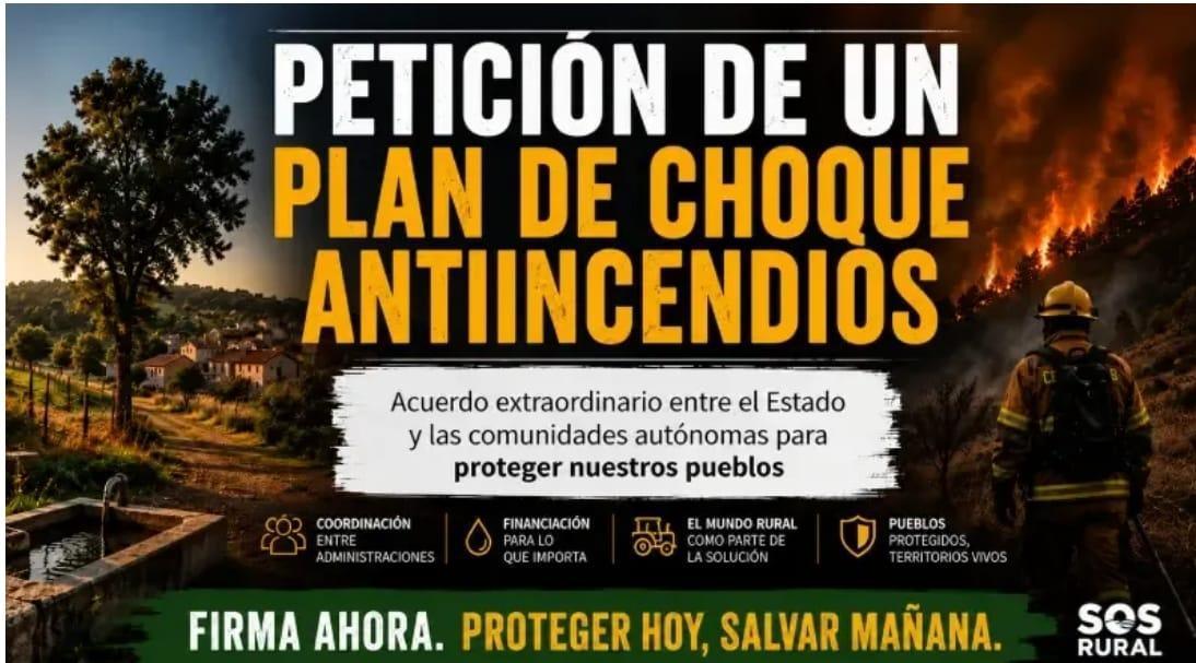 MUNIESA FIRMA CONTRA LOS INCENDIOS