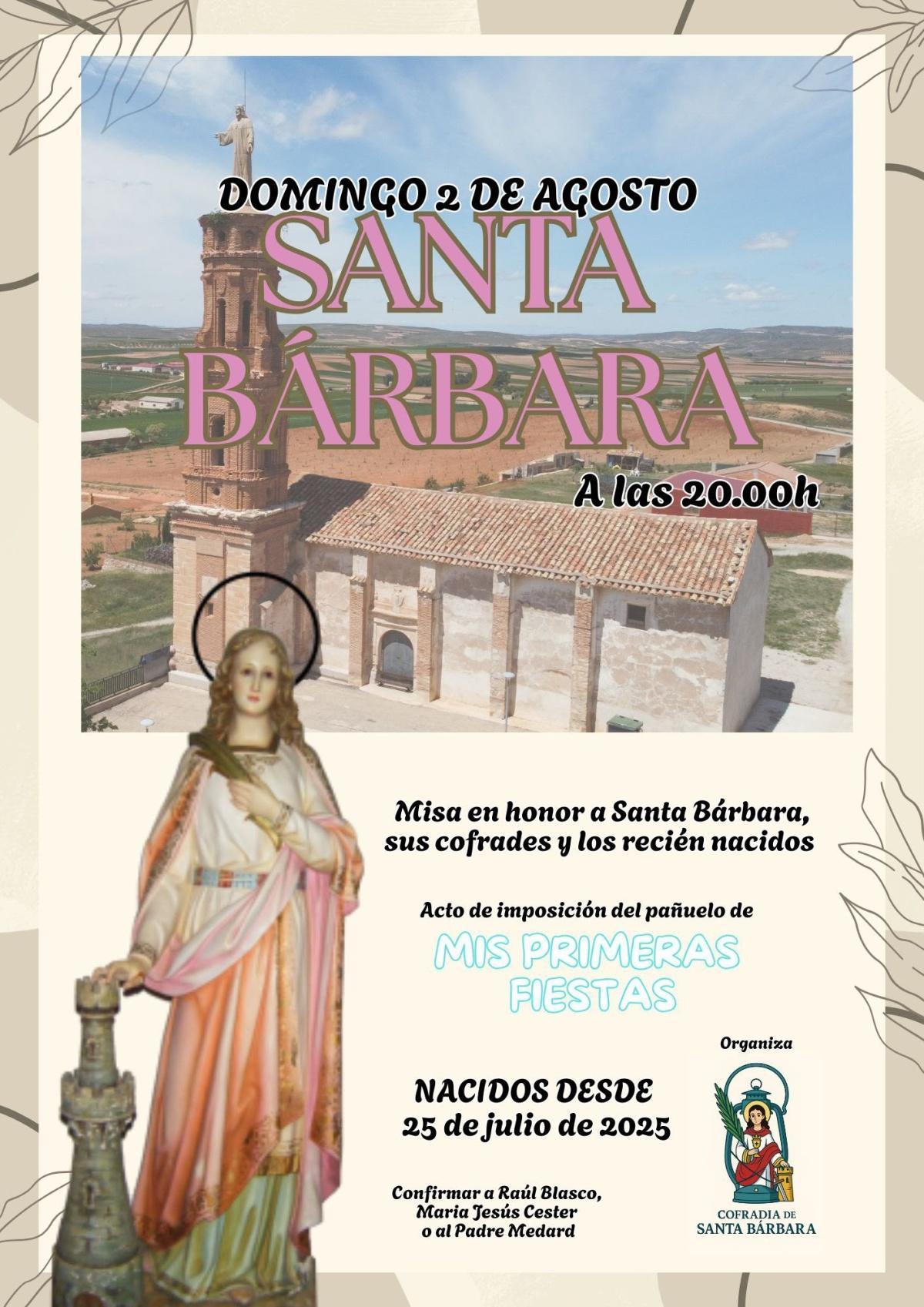 MUNIESA. MIS FIESTAS Y SANTA BÁRBARA