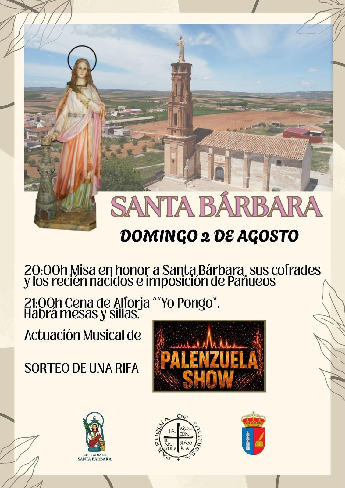 MUNIESA. FIESTA EN SANTA BÁRBARA