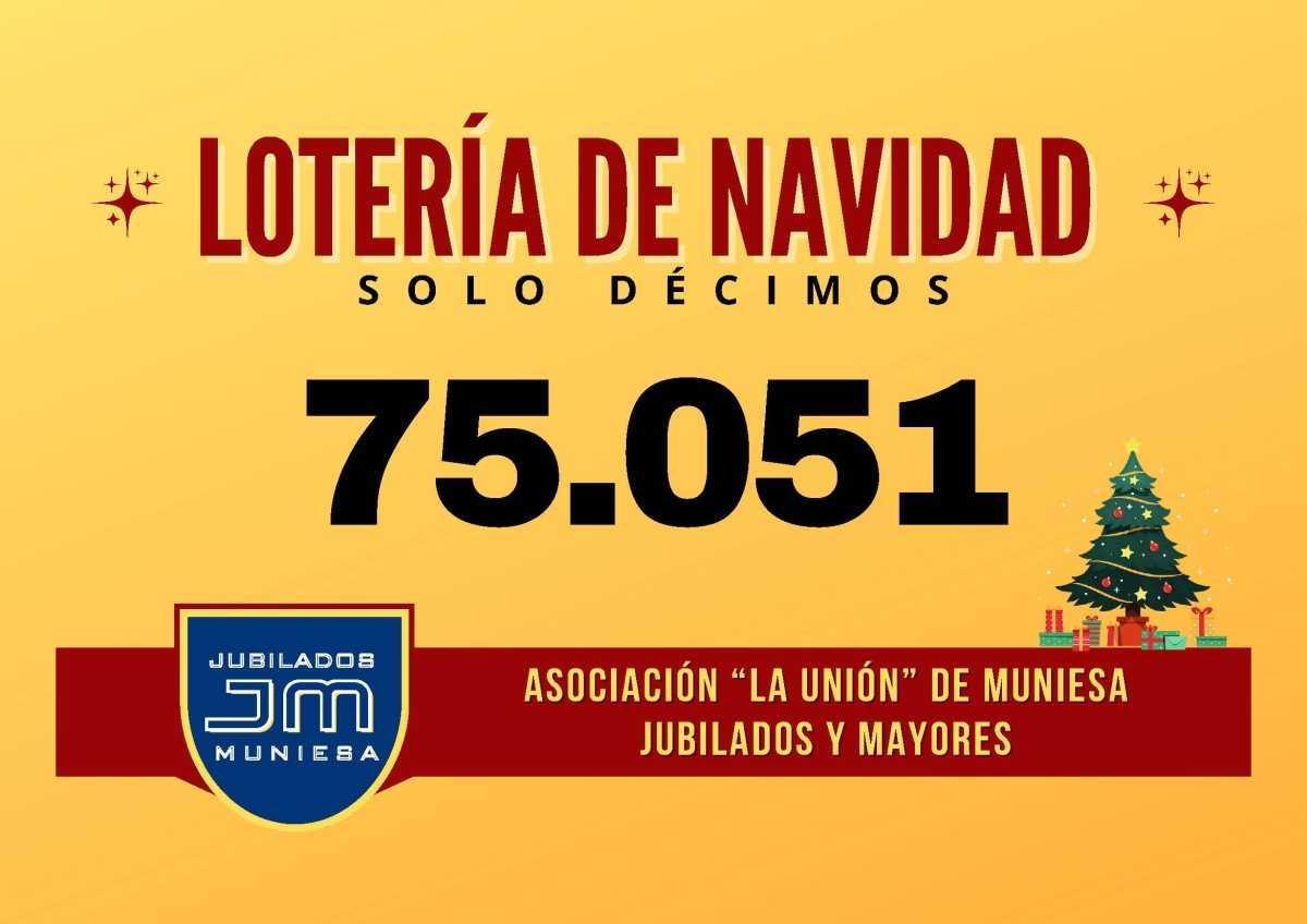MUNIESA. SIGUE LA FIESTA. LOTERÍA NAVIDAD