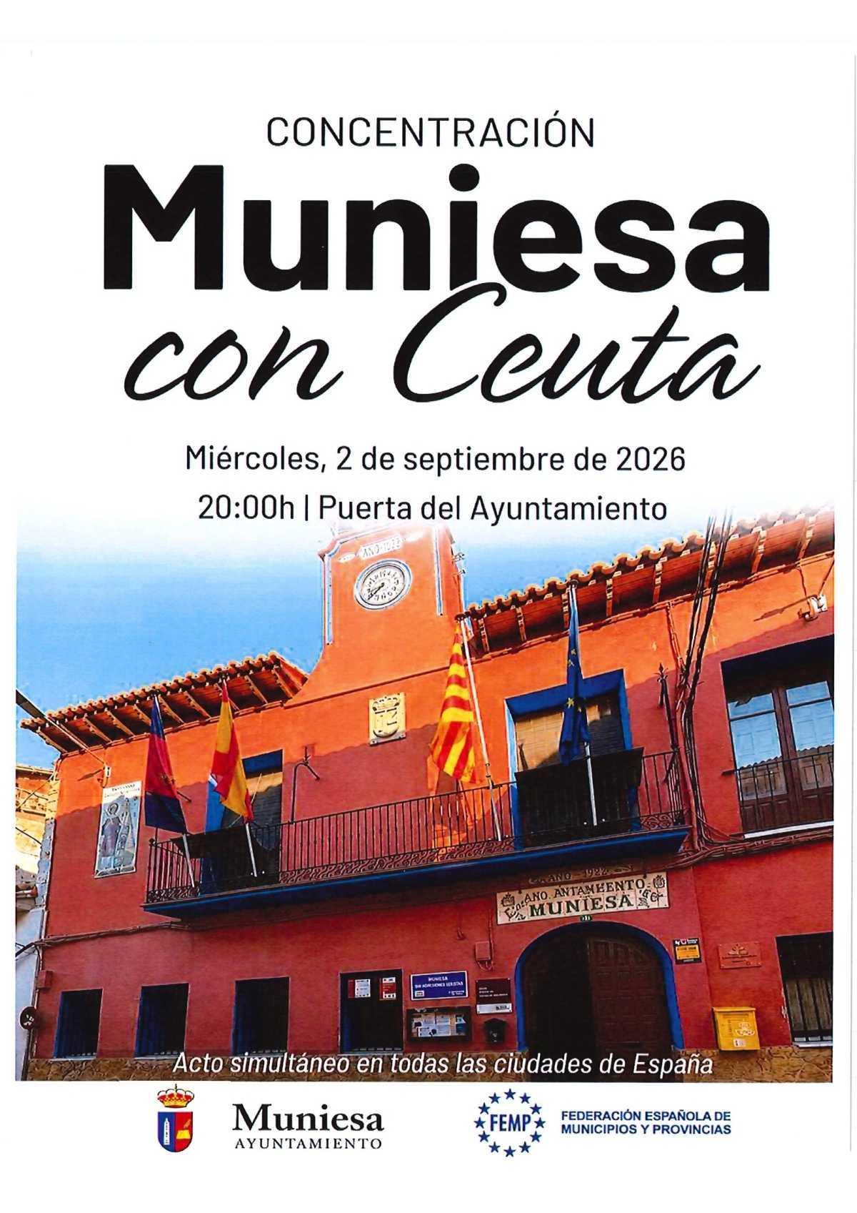MUNIESA CON CEUTA. CONCENTRACIÓN