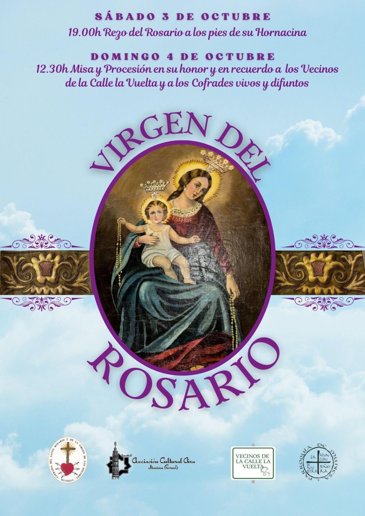 MUNIESA. FESTIVIDAD VIRGEN DEL ROSARIO