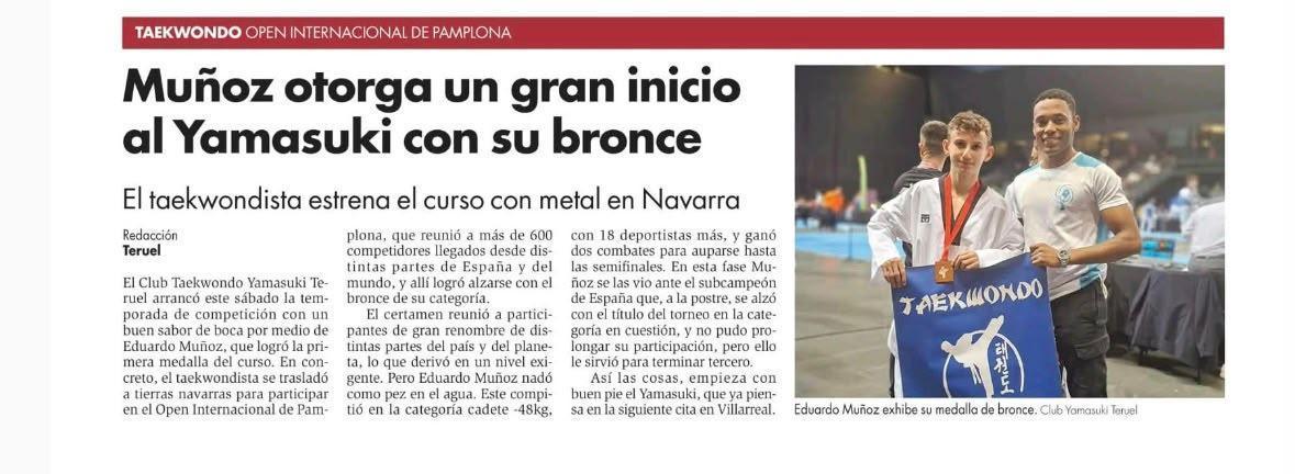 MUNIESA FELICITA A EDUARDO MUÑOZ 