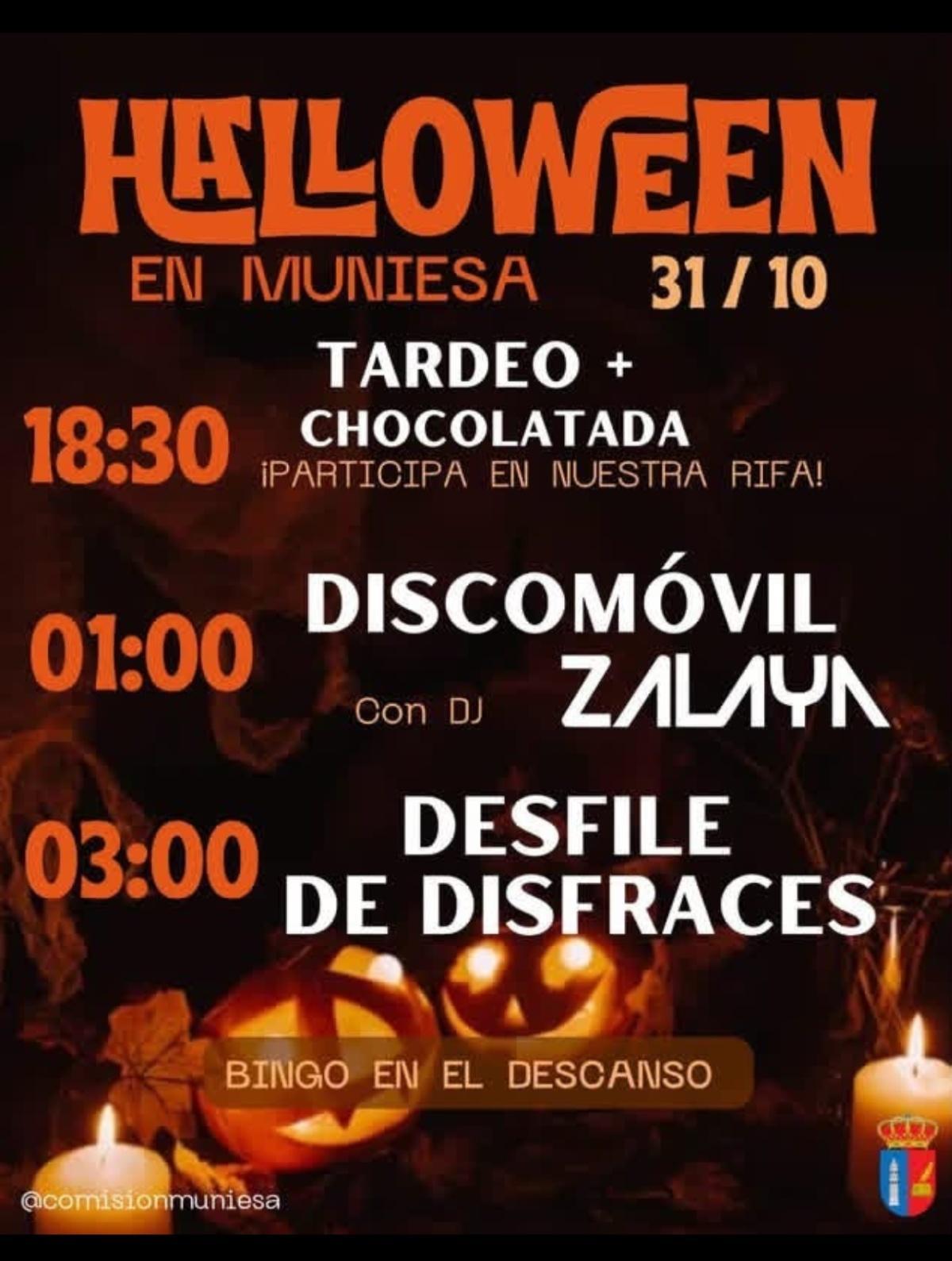 MUNIESA. FIESTA DE HALOWEEN
