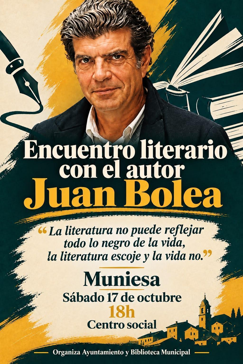 MUNIESA. ENCUENTRO CON JUAN BOLEA