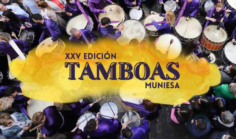 MUNIESA. TAMBOAS XXV EDICION HORARIO