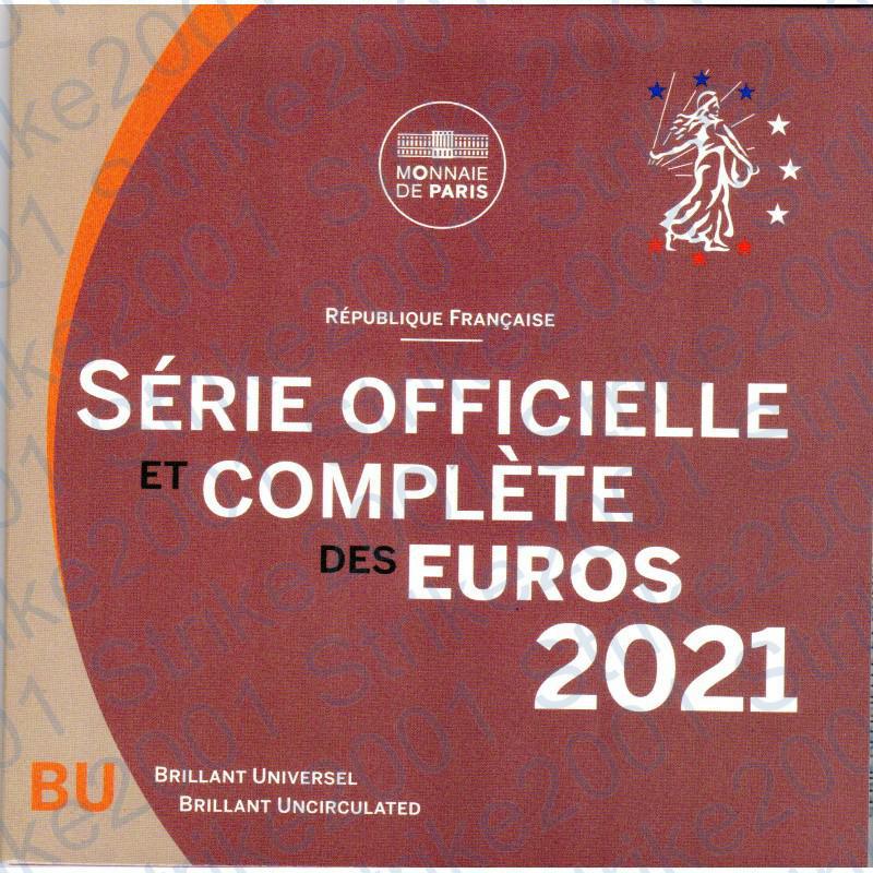 Francia - Divisionale Ufficiale 2021 FDC