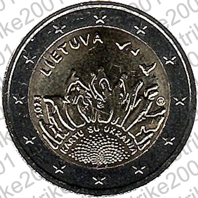 Lituania - 2€ Comm. 2023 FDC Ucraina