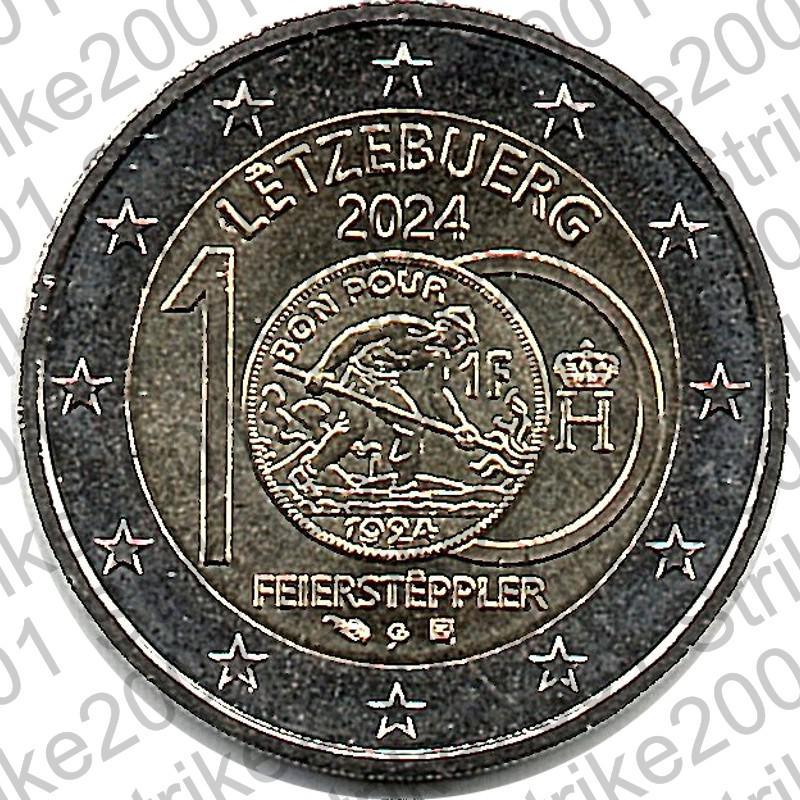 Lussemburgo - 2€ Comm. 2024 FDC Introduzione Franco