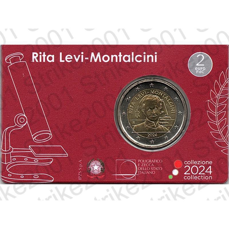 Italia - 2€ Comm. 2024 FDC Rita Levi Montalcini in Folder