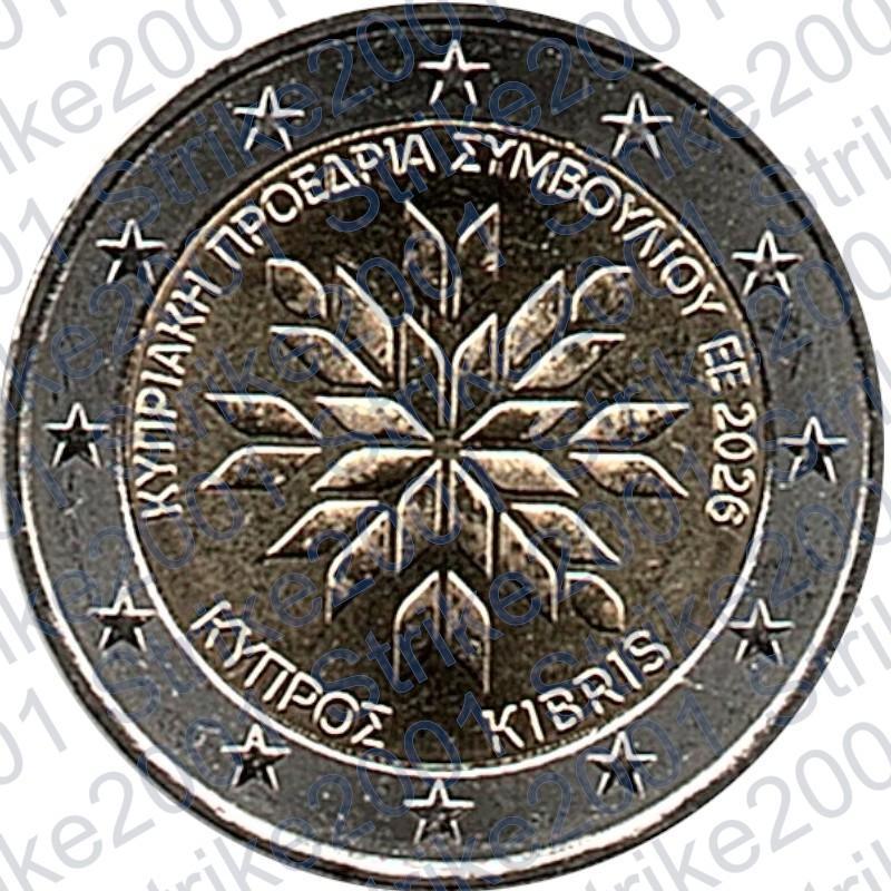 Cipro - 2€ Comm. 2026 FDC Presidenza consiglio Unione Europea
