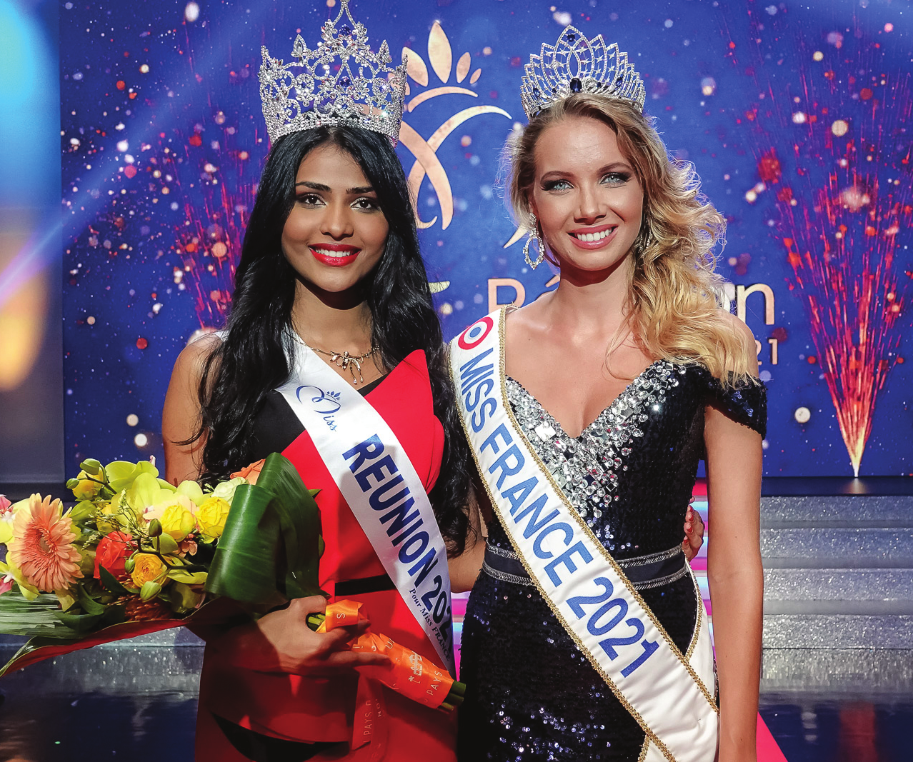 Photos : Comité Miss Réunion Julien M'Tima, François Ho-Mouye, Aziz Patel