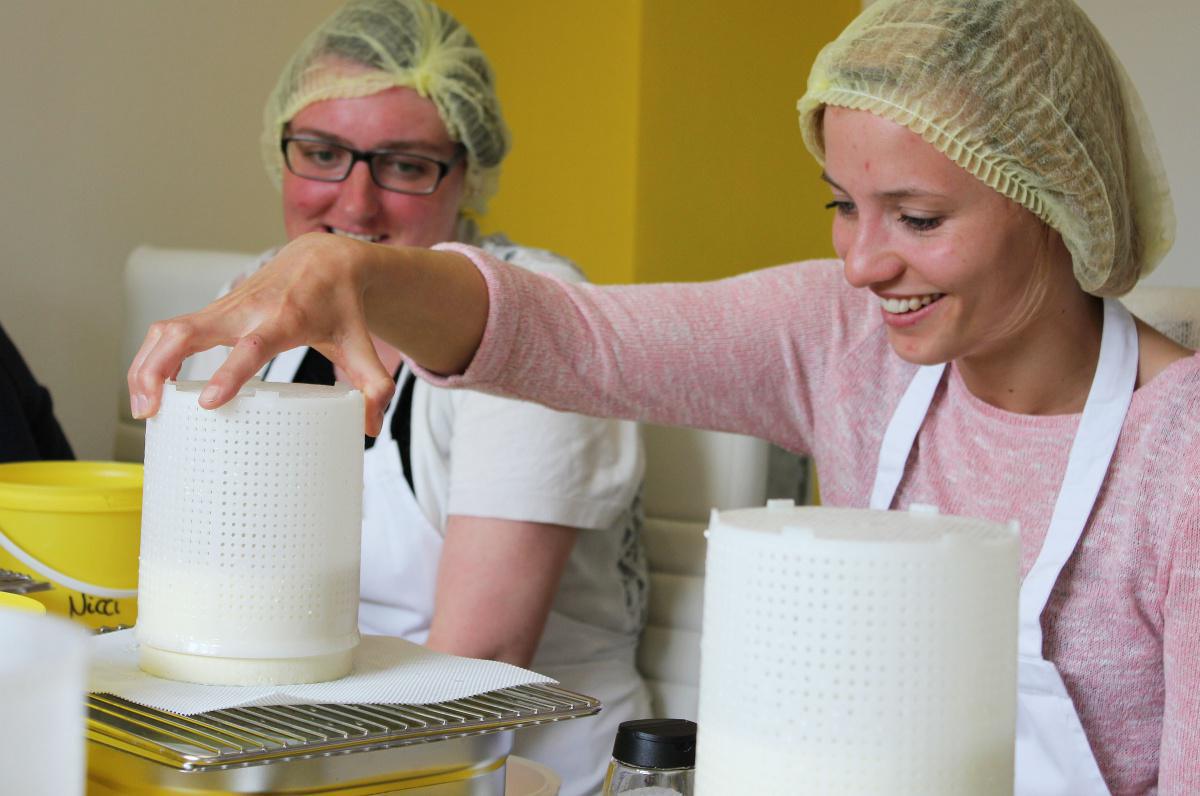 Käse selber machen in Lauben (Allgäu)