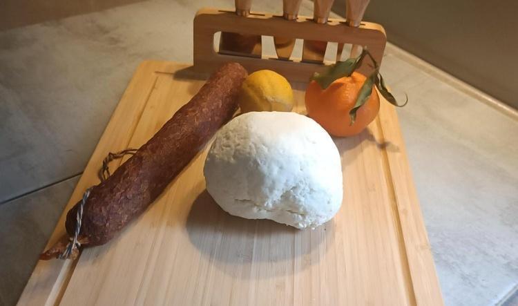 Mein erster Versuch einer Käsekugel