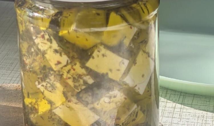 Mein erster selbstgemachter Feta