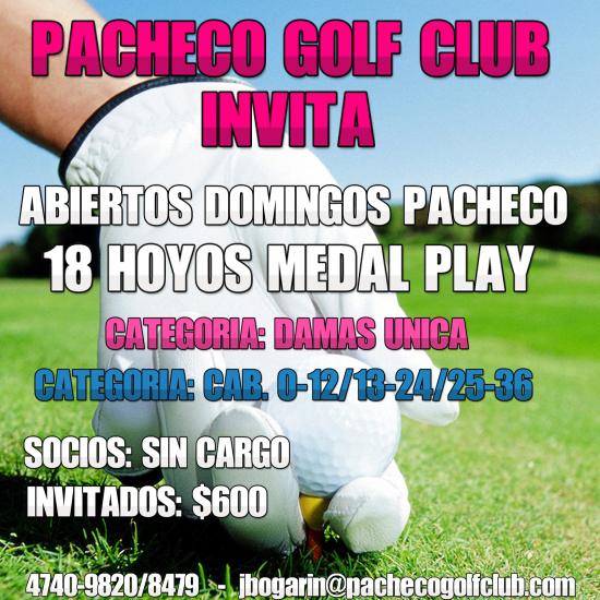 PACHECO GOLF  CLUB INVITA