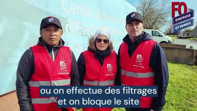[FO Energie Gironde] Appel à la grève à la centrale du Blayais contre le projet de la réforme des retraites
